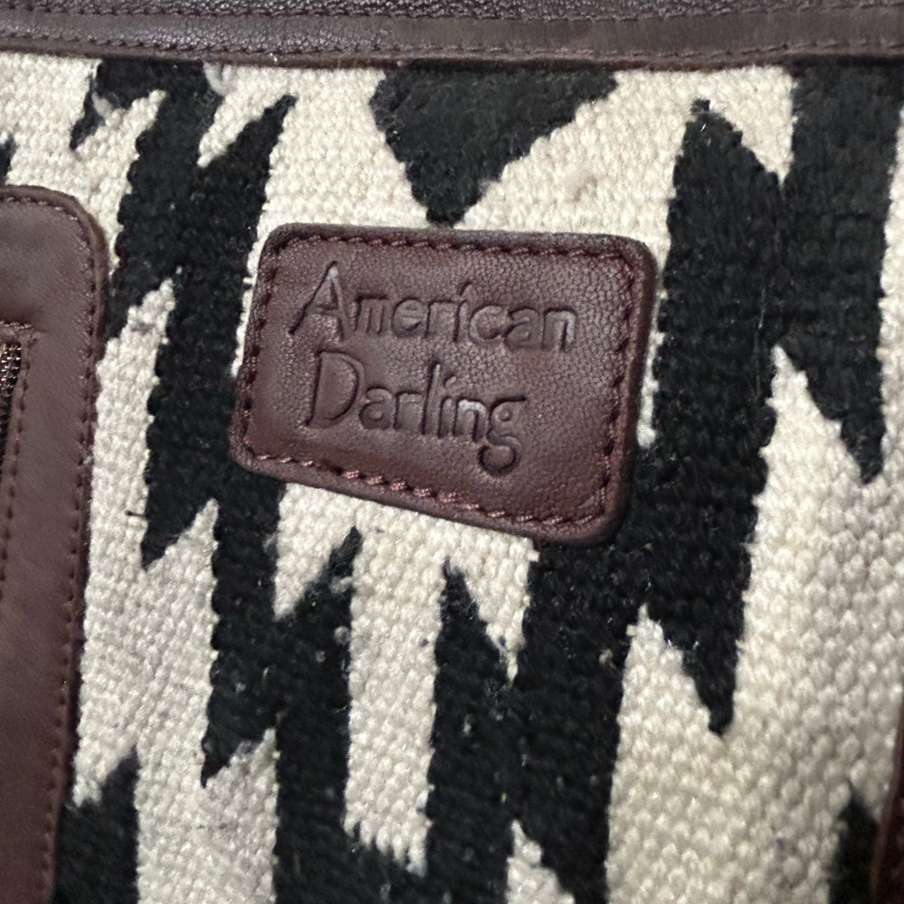 NEW American Darling Bag with Fringe & Leather Conceal and Carry. Saddle Purse - Picture 6 of 9